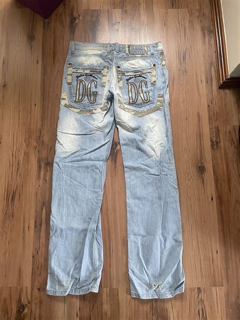 dolce gabbana baggy jeans